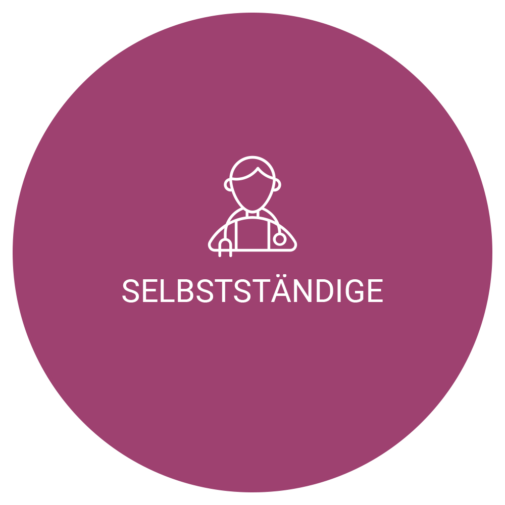 Illustration für selbstständige Unternehmer